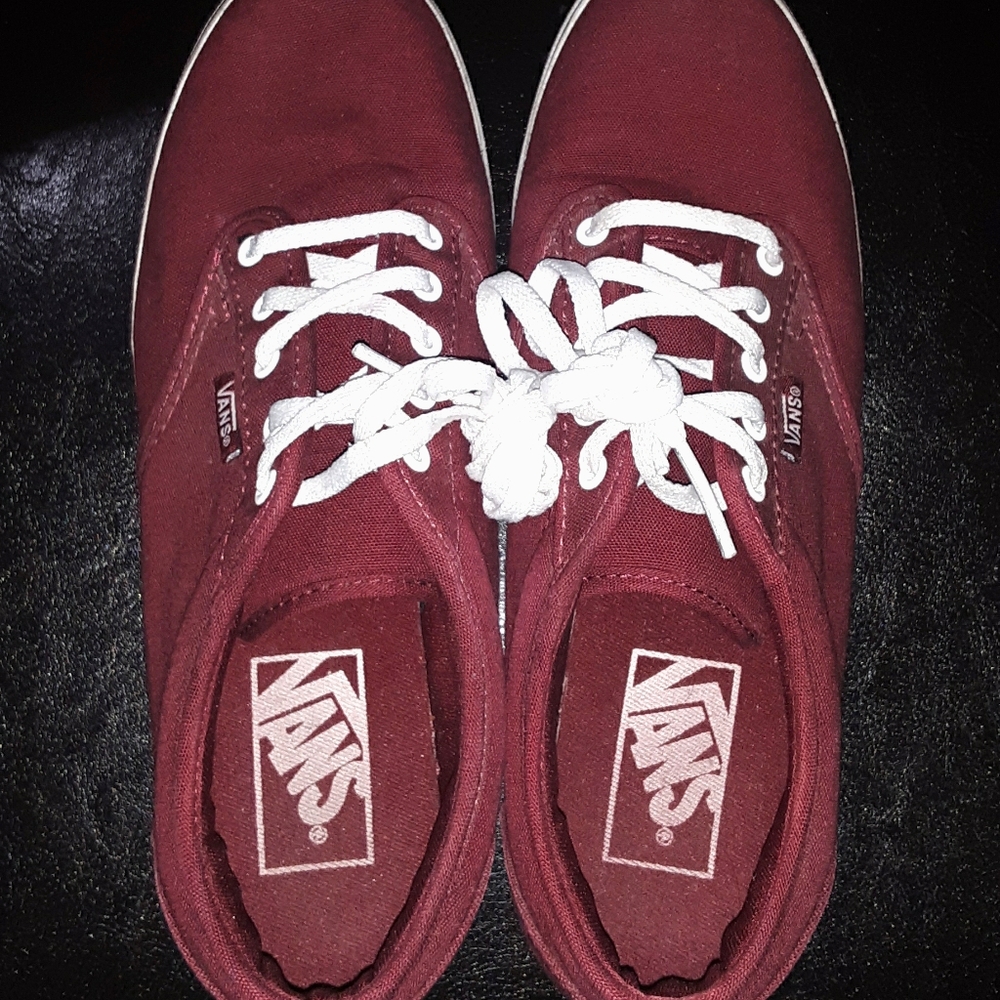 VANS Burgundy Women's low skate